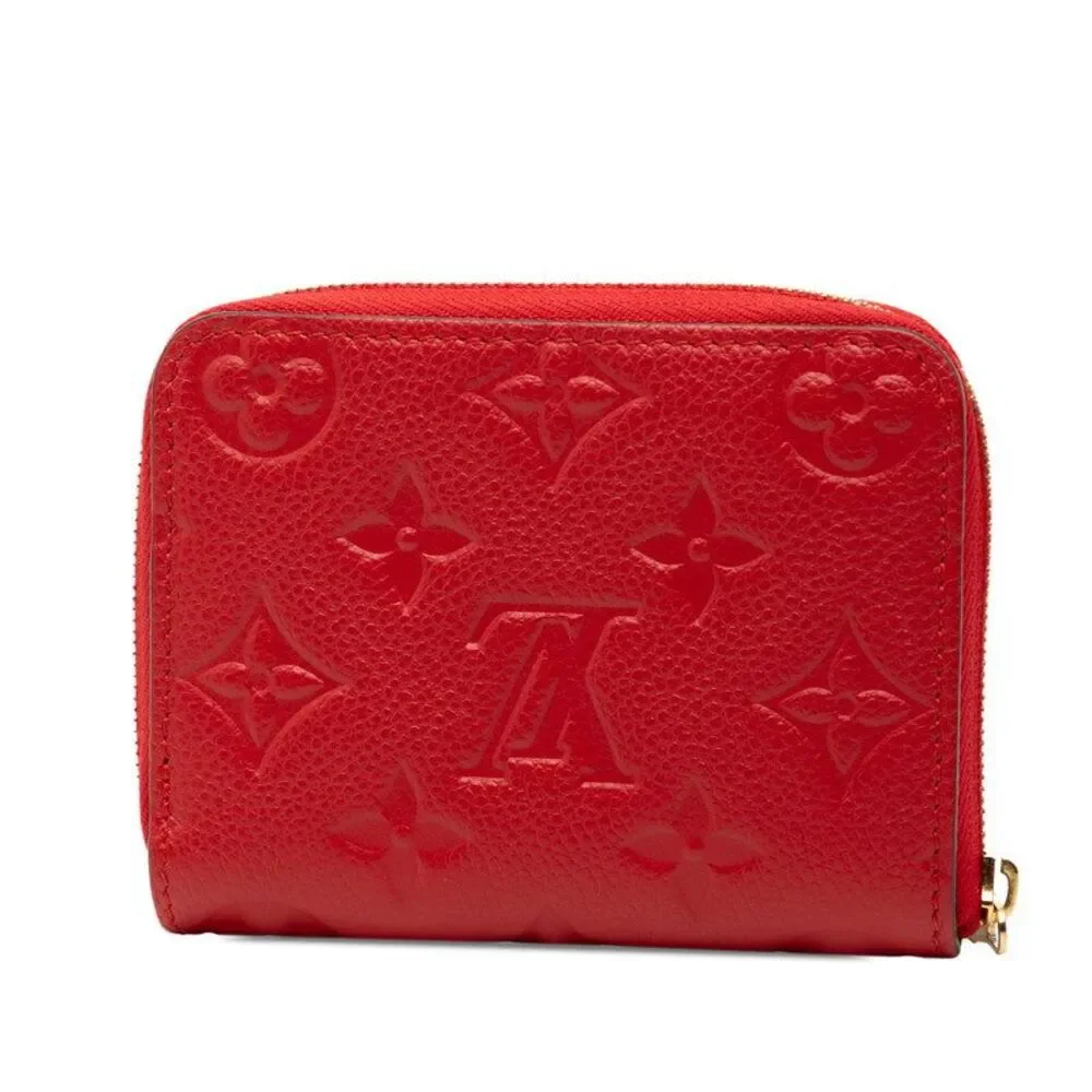 Louis Vuitton Monogram Empreinte Zippy Coin Purse M60740
